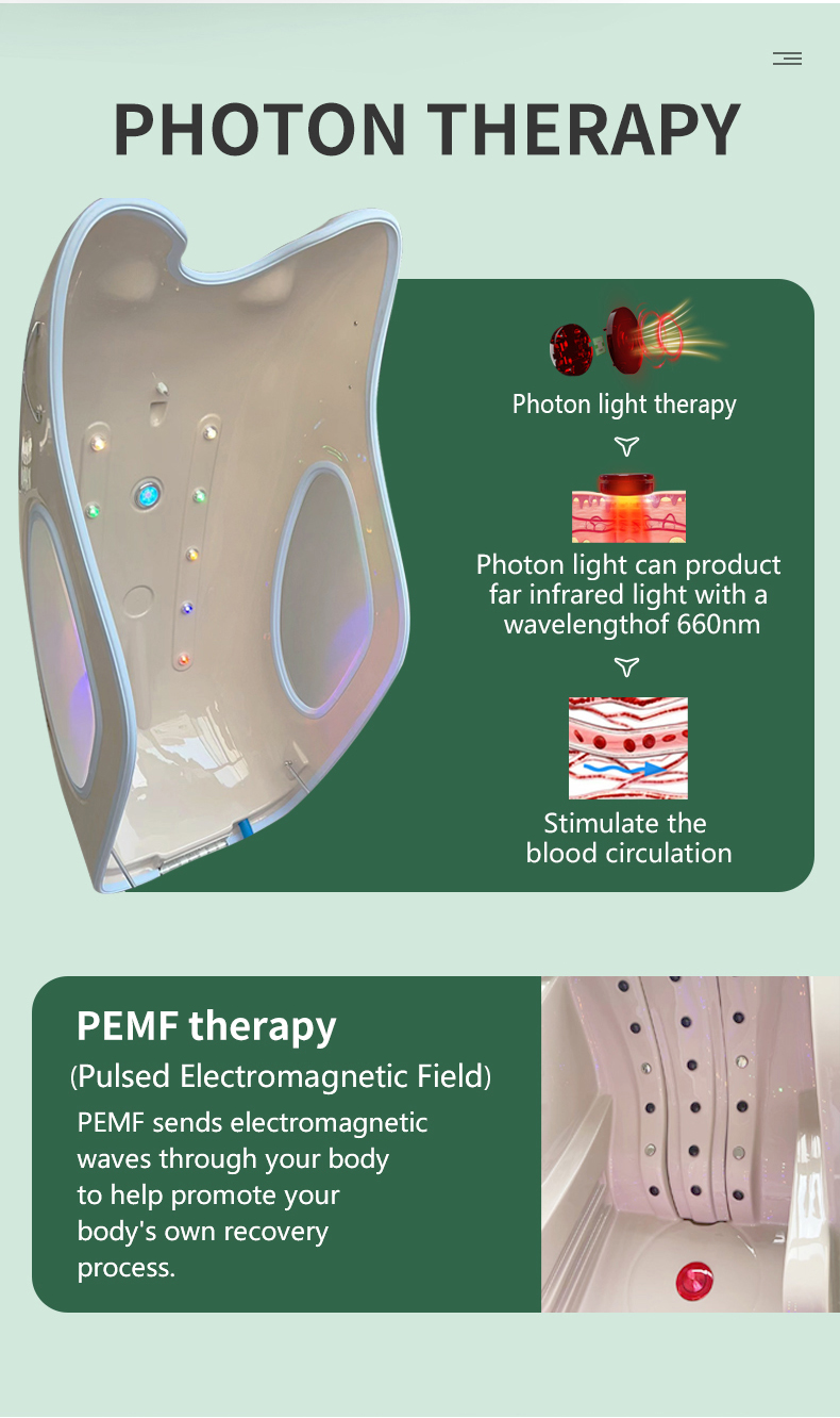 Full Body Ozone Sauna Hydrotherapy Spa Capsule Physical Therapy 200W