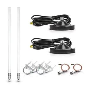 China Outdoor Fiberglass Base Antenna 8dBi 915MHz 450-470/2300-2400MHz for Lora Bobcat 300 wholesale