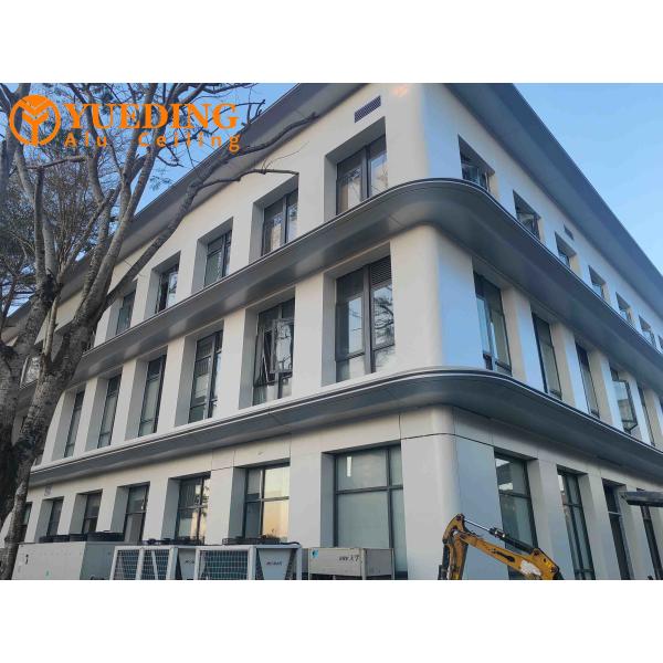 Insulation Fluorocarbon Aluminum Wall Panels Exterior Self Cleaning 3.0mm For Hospital