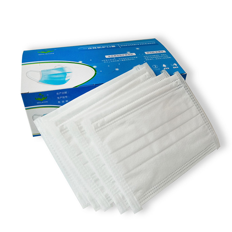 Disposable Non Woven Face Mask High Fluid And Respiratory Protection