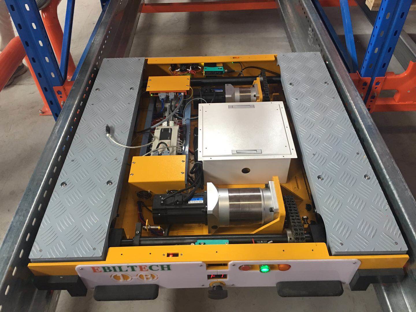 Q235B Material Pallet Runner Rack System 800 - 1200mm Depth High Performance