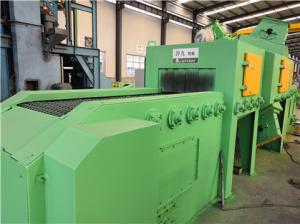 China Through Type Conveyor Shot Blasting Machine Sheet Metal Parts wholesale