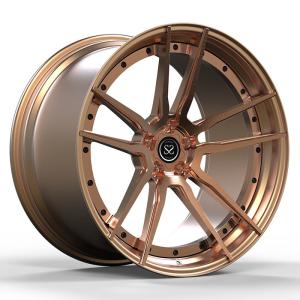 China Bronze 2-PC Forged Alloy Rims 18 19 20 21 22 23 Inches For Porsche 991 996 963 wholesale