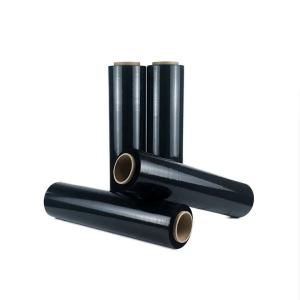 China Black LLDPE Pallet Stretch Wrap Film 30cm 60cm wholesale