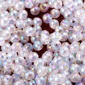 China Thanksgiving Decorative Accents Manufacture of Round AB Crystal Beads Loose Beads Design Craft Decoration wholesale