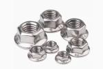 M3 M4 Stainless steel Hexagon Flange Nuts SUS304 SUS316 A2-70 A4 Metal hex