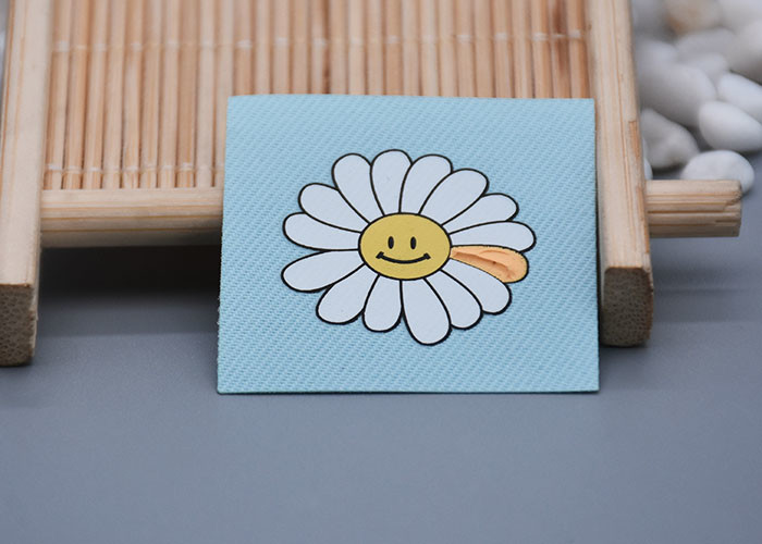 Custom Cotton Printing Ink Logo Screen Printing Label For Garments