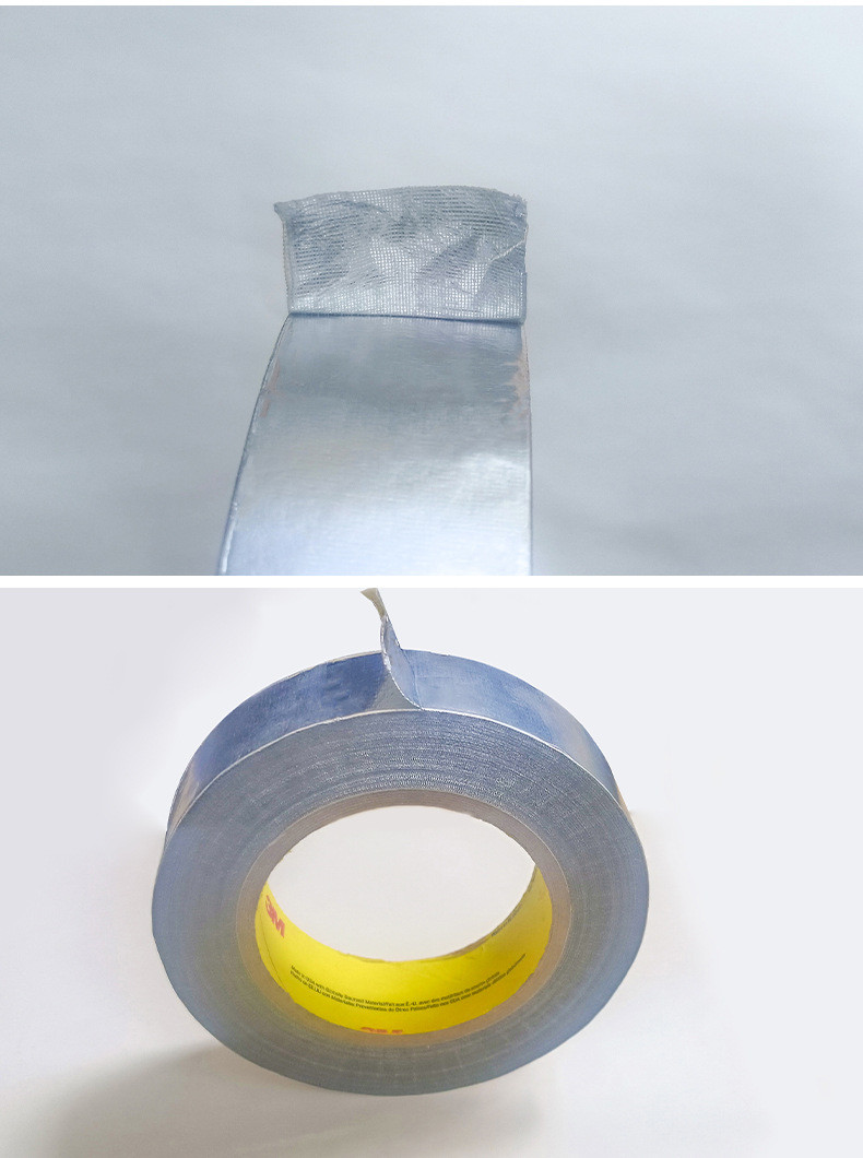 3M 363L Aluminum Foil Tape Aerospace Repair Thermal Insulation Glass Cloth Tape