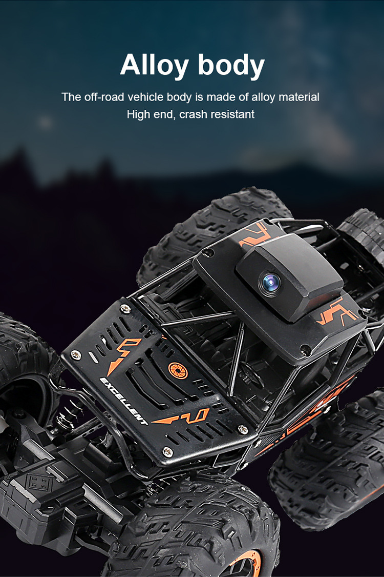 WIFI Outdoor RC Car Toy 720P Definition Image Transmission Video Car for 5-7 Years Old