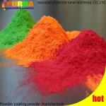 Electrostatic Matt Finish Powder Coating , Matte Orange Powder Coat