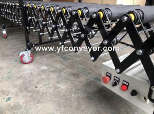 China Telescopic Flexible Powered/Motorized Roller Rubber Conveyor wholesale