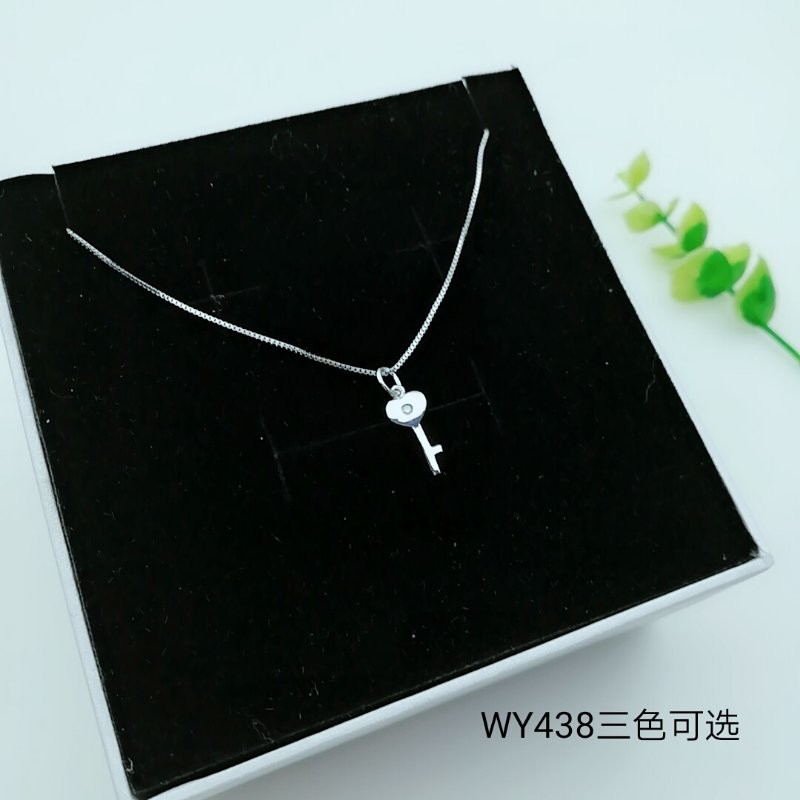 Latest product super quality China sale jewelry charm white stainless steel necklace whole XW248