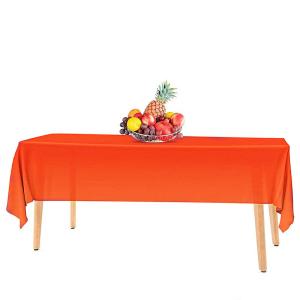 China Biodegradable Disposable Plastic Tablecloths For Party / Banquet / Wedding wholesale