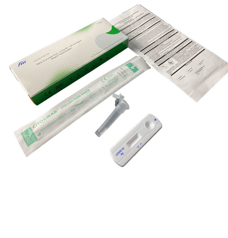 OEM Saliva Nasal Swab Kevalidan Rapid Test Kit