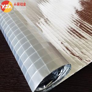 China Aluminum Foil+Fiberglass Mesh+PE Vapour Barrier Thermal Insulation Material wholesale