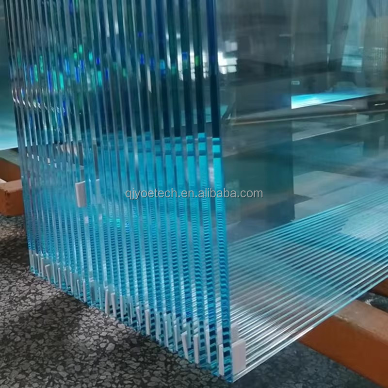 Customized Cut to Size 3/8'' Clear Tempered Shower Door Hinge Door Stock Door Glass for Greenhouse