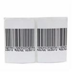 8.2MHz Anti Theft Supermarket RF Soft Label For Clothing 45 * 10.8mm