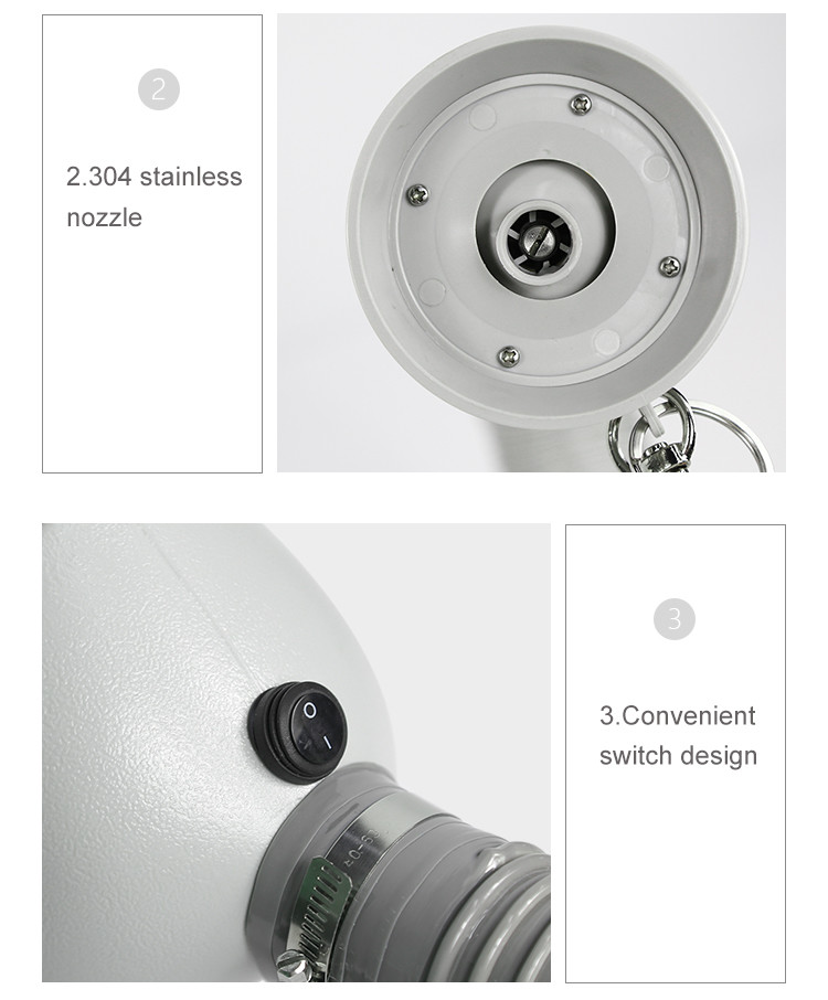 5L ULV electric mist sprayer handheld cold fogger sanitizer disinfecting fogging machine for outdoor/indoor
