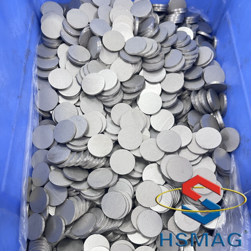 Metal Plated SmCo Ring Magnets Anti Rust High Heat ISO9001 For Motor
