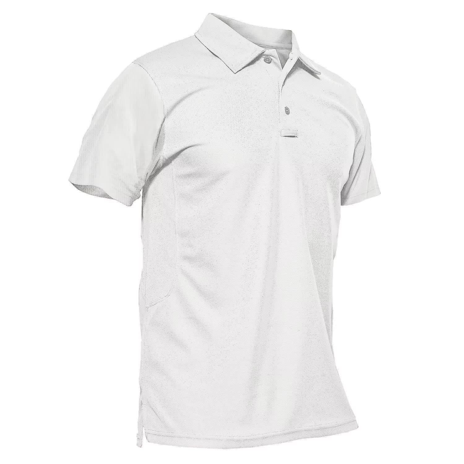 Mens Golf Quick Dry Performance T Shirts Uniform with Custom Embroidered Polo Shirt