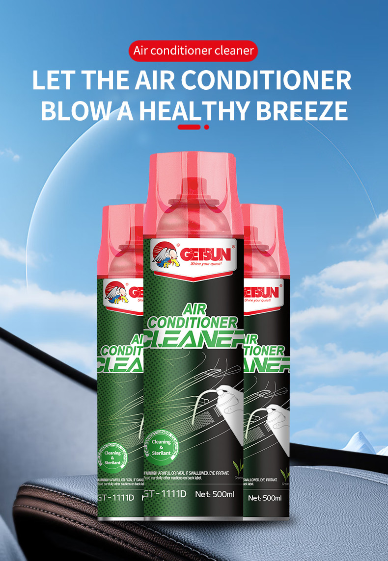 ODM Automotive Car Air Conditioner Cleaner AC Disinfectant Spray Antibacterial
