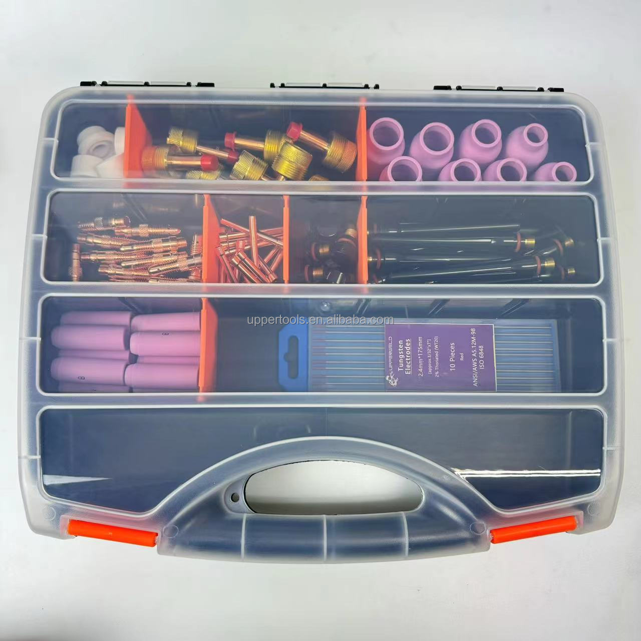 TIG/MIG Welding Tools and Equipment Storage Box with Design UPPER Hardware Organizer