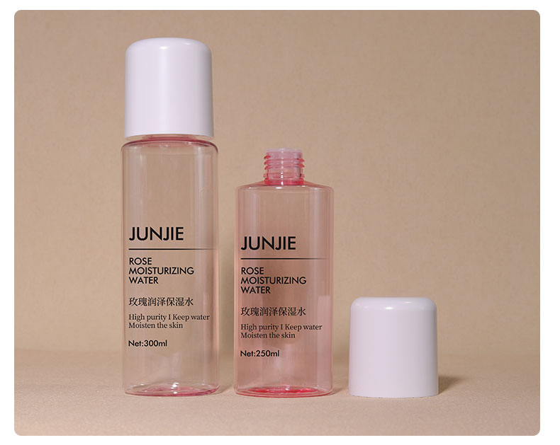 250ml 300ml Plastic Cosmetic Bottles Shampoo Conditioner Oil Bottles Logo Printing