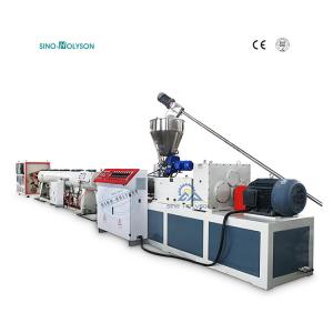 China 39.6 Rpm Plastic Conical Twin Screw Extruder Machine 2000KG wholesale