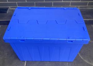 China Impact Resistance Plastic Attached Lid Containers For Industrial wholesale