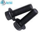 Hex Flange Bolts Din6721 Standard 9.9 Grade Carbon Steel Materials Full Threaded