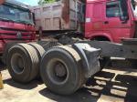 second hand diesel 375 howosino truck head 6x4 diesel tractor head lhd FOR SALE