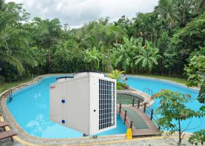 China Anticorrosive heat pump with rated frequency 50HZ 15P water chiller​ wholesale
