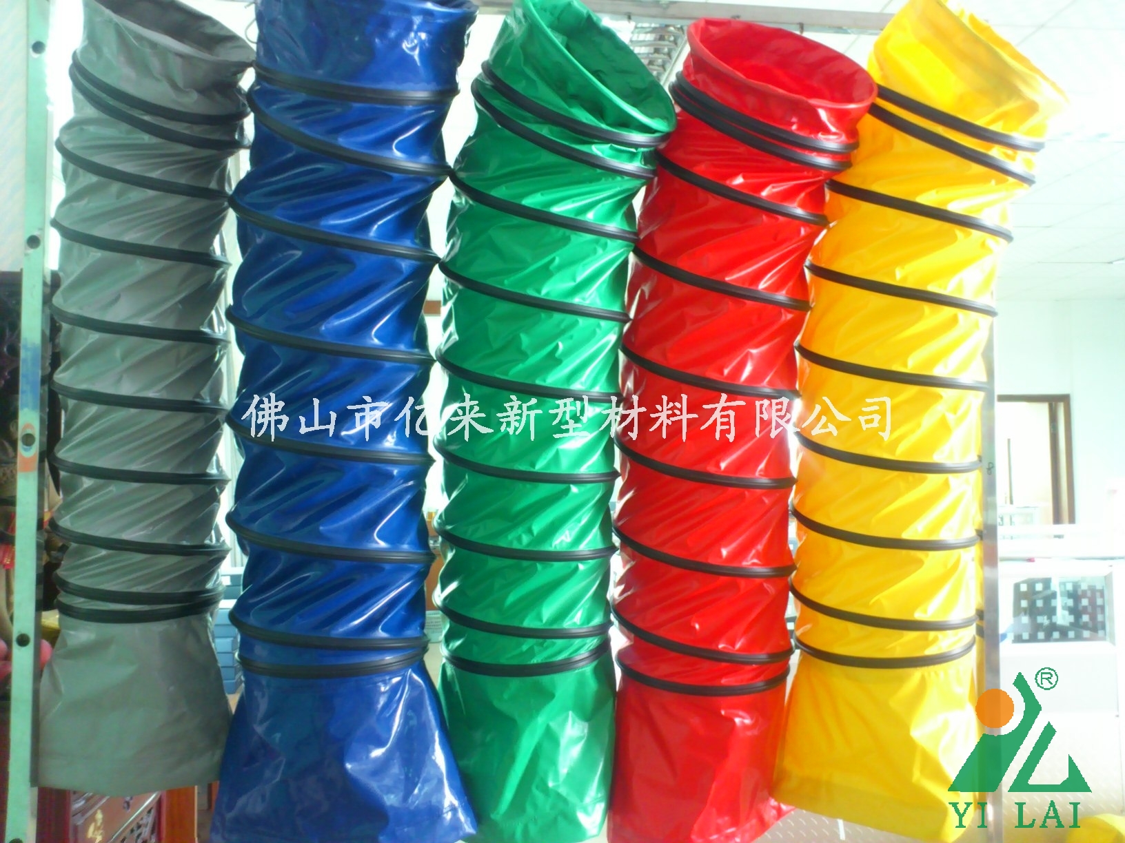 all kinds of fire retardant flexible duct from Chinese manufacturer
