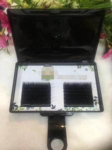 China Premium Silk Eyelash Extensions Pre Fanned Volume Lashes Natural Black wholesale