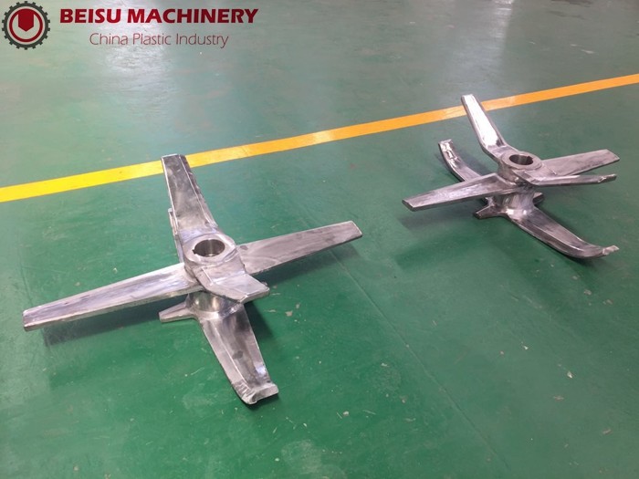 Good Mixing Effect Plastic Machine Parts High Speed Plastic Mixer Blade
