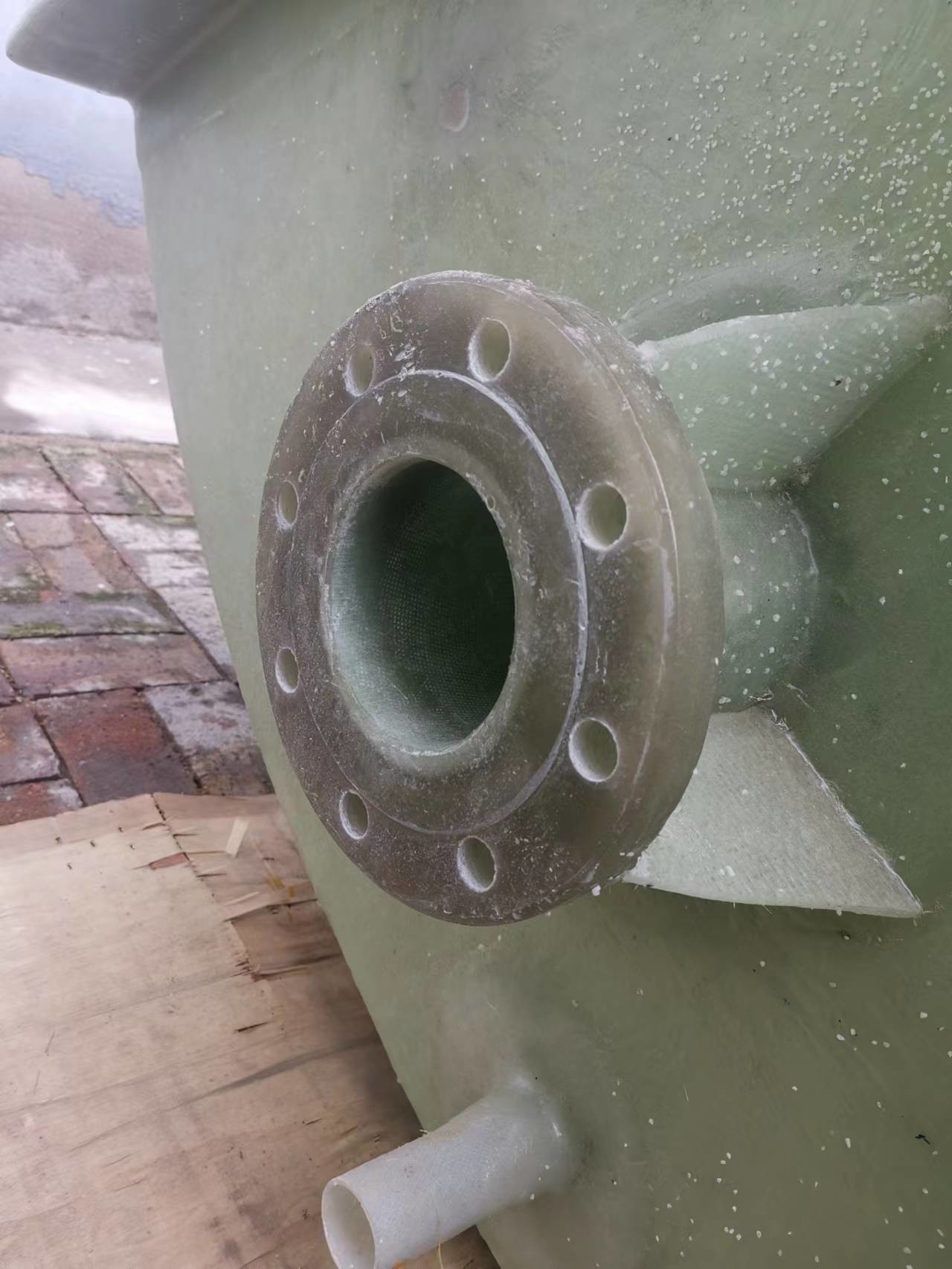 Titanium Flat Welding Pipe Floor Flange Antique Molded Manual Technology