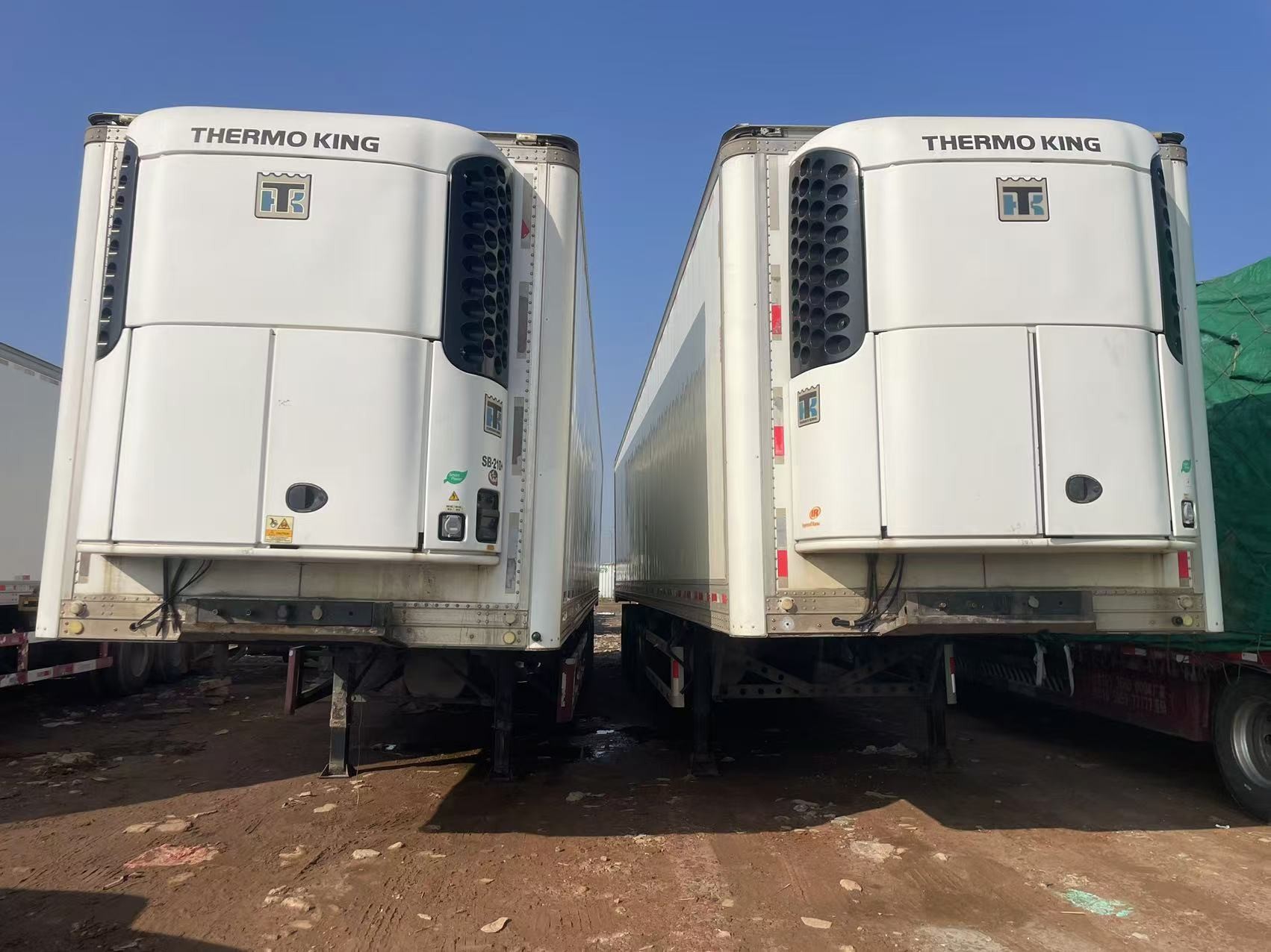 Good Conditions Used THERMO KING SB-210 Model With Ingersoll-Rand Engine 2012 Year