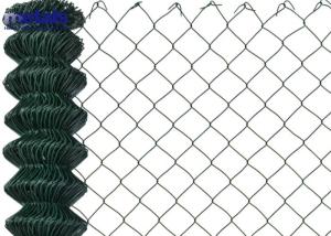 China Green 5ft Chain Link Mesh Fence 60x60 Pvc Vinyl Coated wholesale