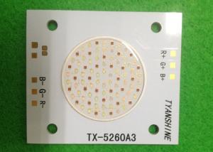 China 80Watt RGB LED Array for LED Par Stage Lighting , Red 620nm - 630nm wholesale