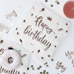 FDA Baby Shower Biodegradable Themed Gender 13th 18th 21st Birthday Compostable