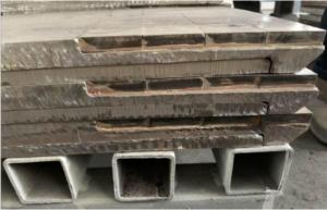 China ISO90001 63HRC / 700BHN Vacuum Brazing Tungsten Carbide Wear Parts wholesale