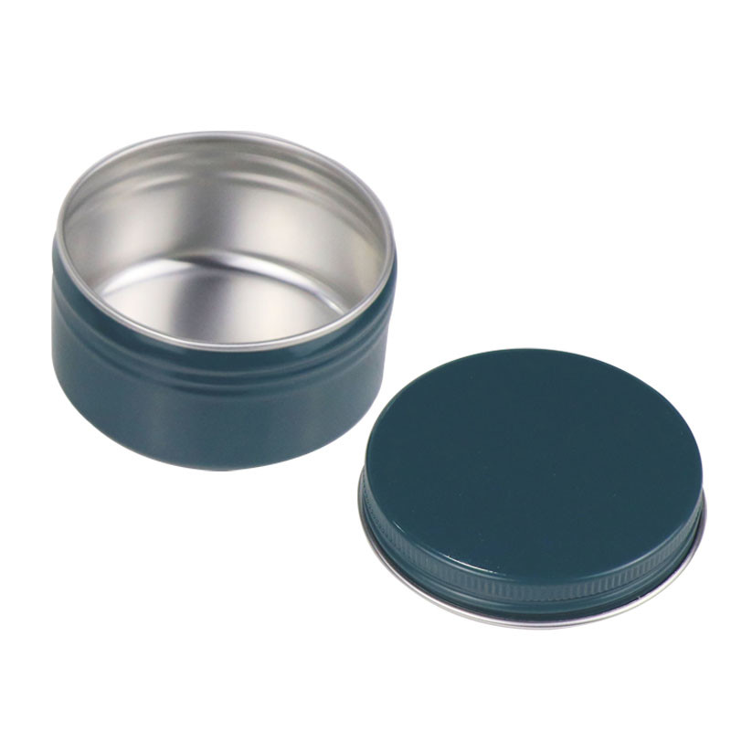 Morandi Green 30ml 50ml 100ml Cosmetic Jars Screw Thread Empty Lip Balm Tins