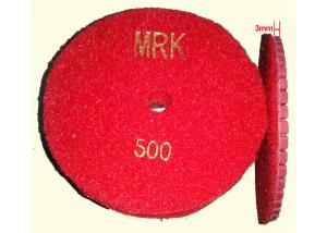 China High Working Efficiency 4 &quot; Resin Diamond Floor Polishing Pads For Stone wholesale
