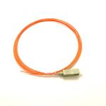 1 Fiber 1M 0.9mm Multimode SC Fiber Optic Pigtail