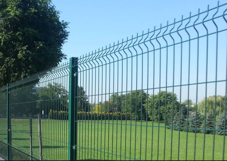 OEM 4.0mm Farm 3d Wire Fence Panels For Garden Rust Resistance