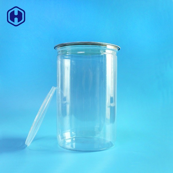 Milk Powder Plastic Cylinder Jar 502 Lid Round Plastic Containers
