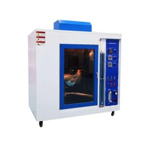 China Medical Surgical Mask Flame Retardant Tester 800 ºC Automatic Ignition wholesale