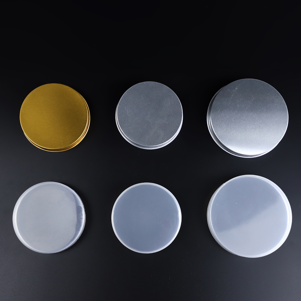 SIDUN Transparent Plastic Jars With Lids For Food Acid Etch