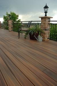 China Waterproof WPC Outdoor Decking / Green Flooring HS145*22 for Outdoor Environment wholesale