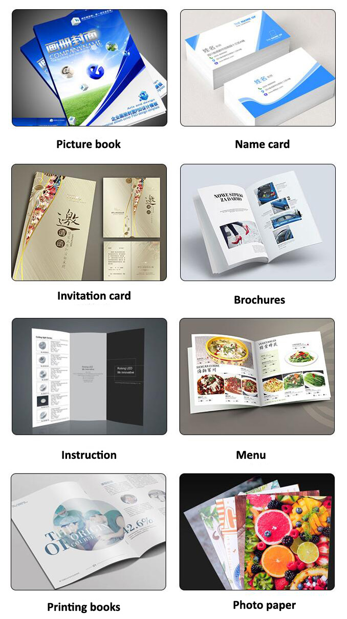 Double - Sided Coated Gloss Digital Printing Paper 170gsm A4 Size